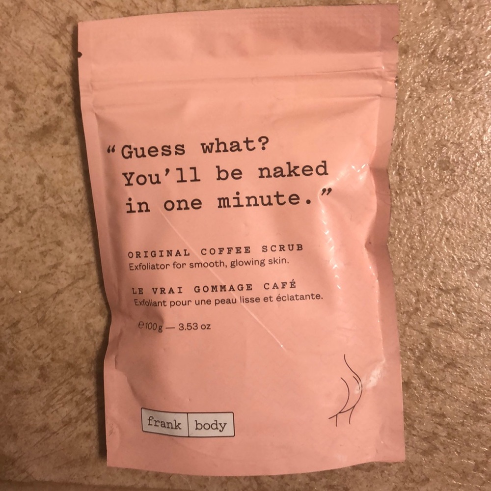 BRAND NEW COFFEE SCRUB